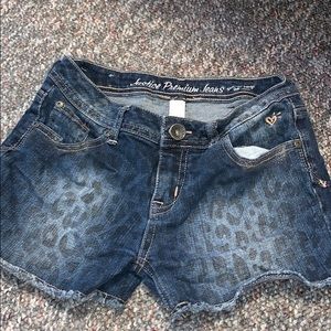 Justice size 14 Jean shorts